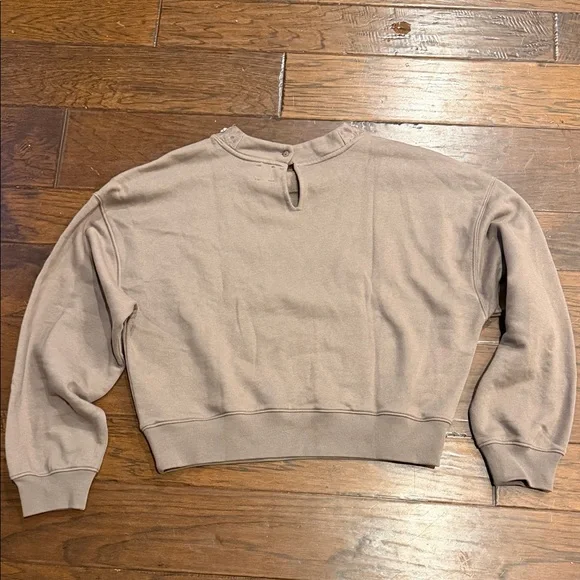 Embellished Tan Sweatshirt - Picture 2 of 6